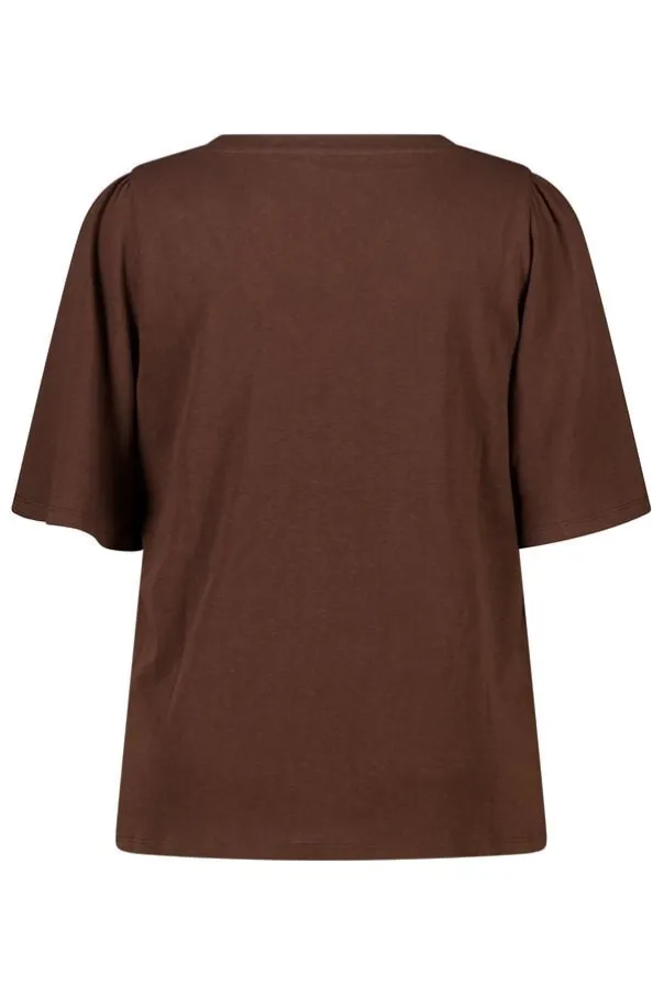T shirt avec col en V