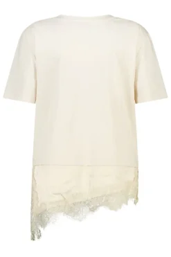 T shirt avec dentelle