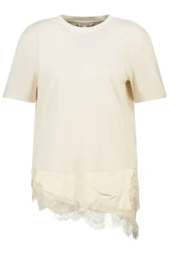 T shirt avec dentelle