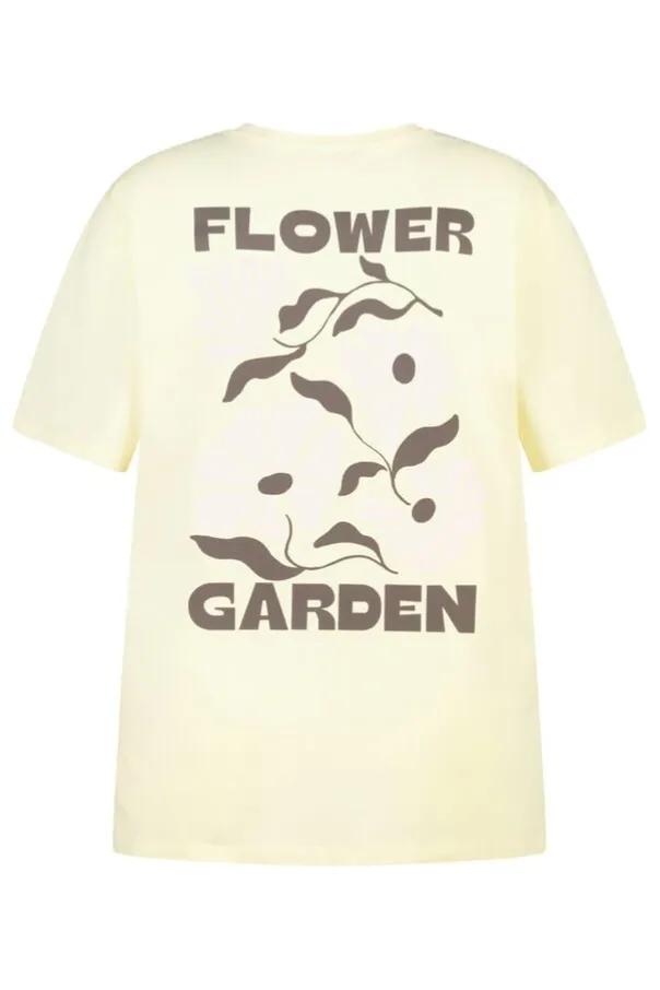 T shirt avec imprimé au dos