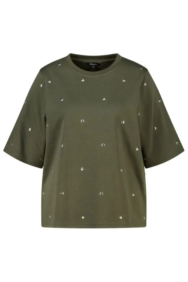T shirt en tissu sweat
