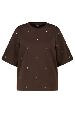 T shirt en tissu sweat