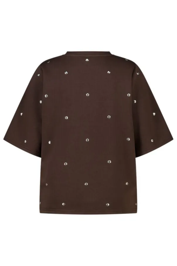 T shirt en tissu sweat