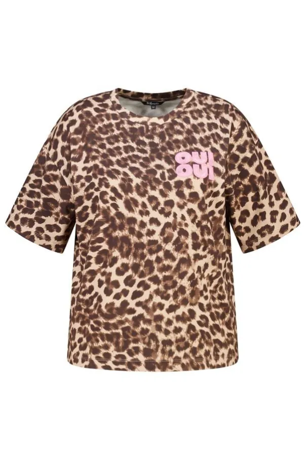 T shirt à imprimé animal