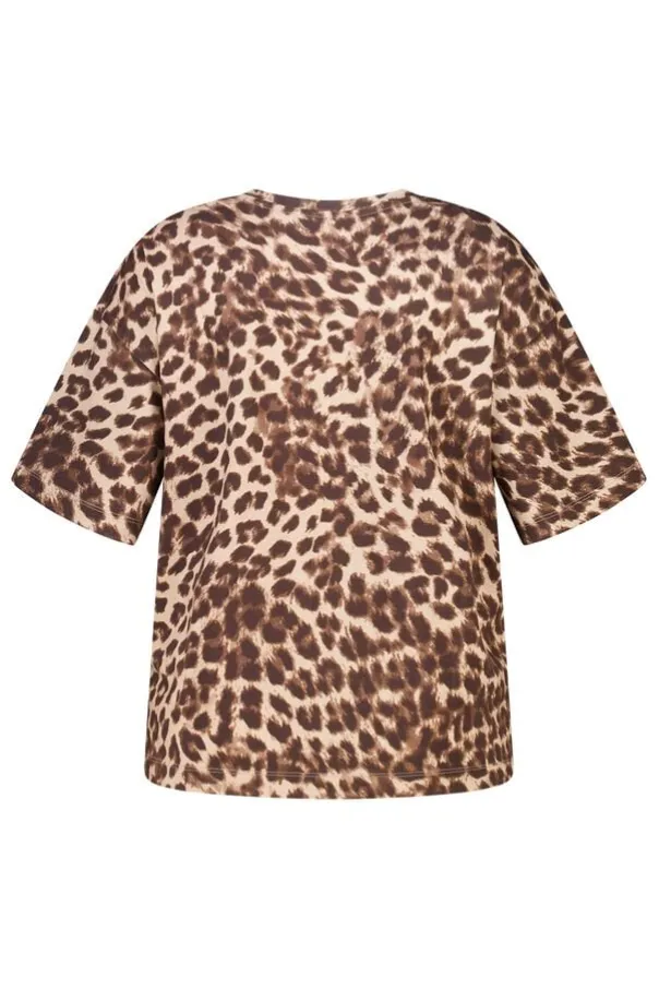 T shirt à imprimé animal