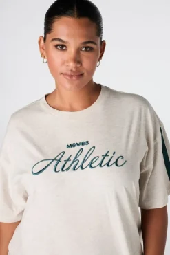 T shirt à imprimé sportif