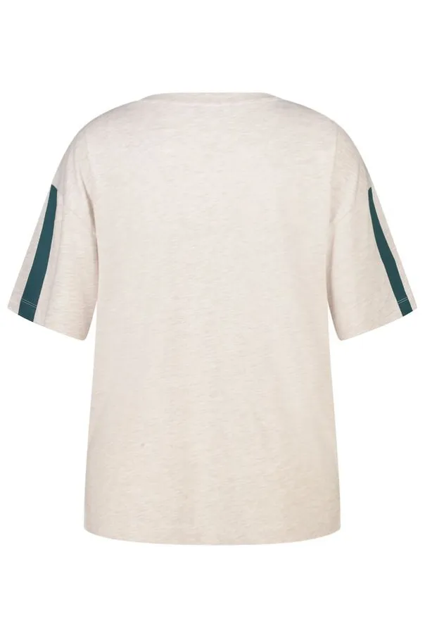 T shirt à imprimé sportif