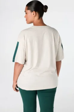 T shirt à imprimé sportif
