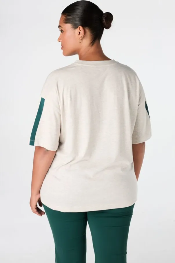 T shirt à imprimé sportif