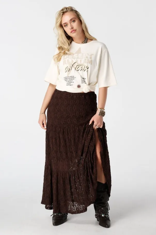 T shirt oversize avec imprimé