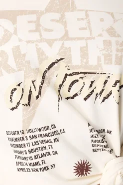 T shirt oversize avec imprimé
