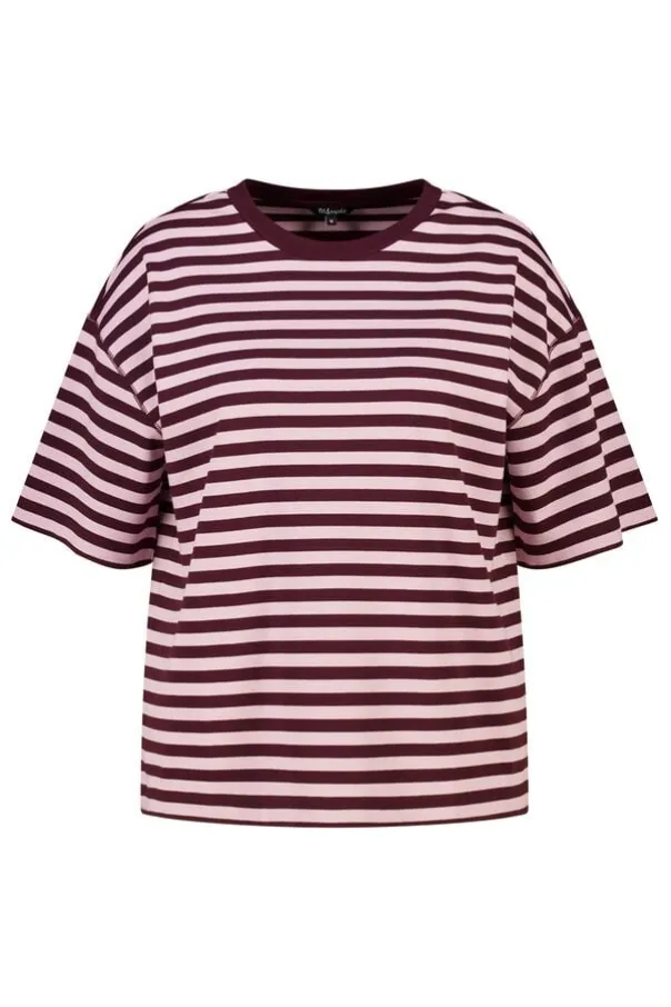T shirt oversize rayé