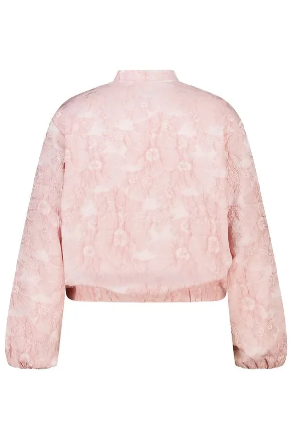 Veste bomber en jacquard