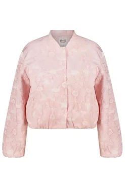 Veste bomber en jacquard