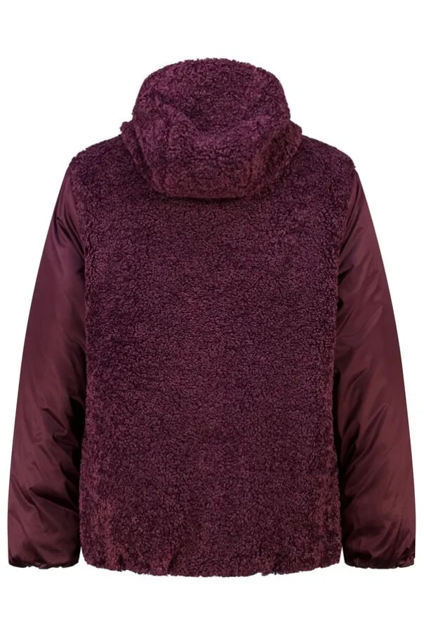Veste bomber en teddy