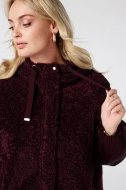Veste bomber en teddy
