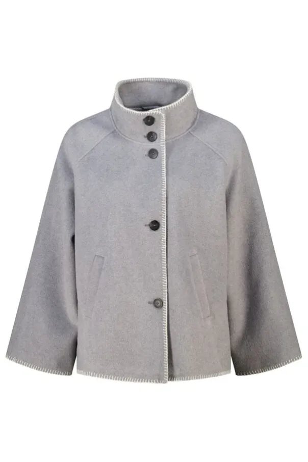 Veste à col montant