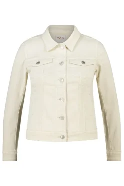 Veste en jean avec fermeture à boutons