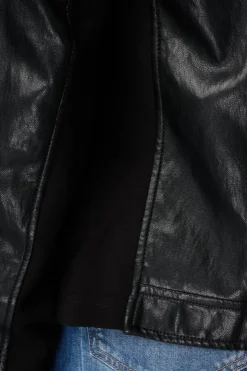 Veste en similicuir