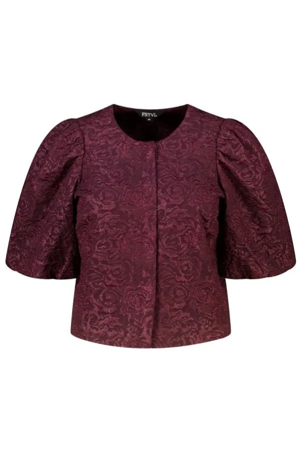 Veste jacquard
