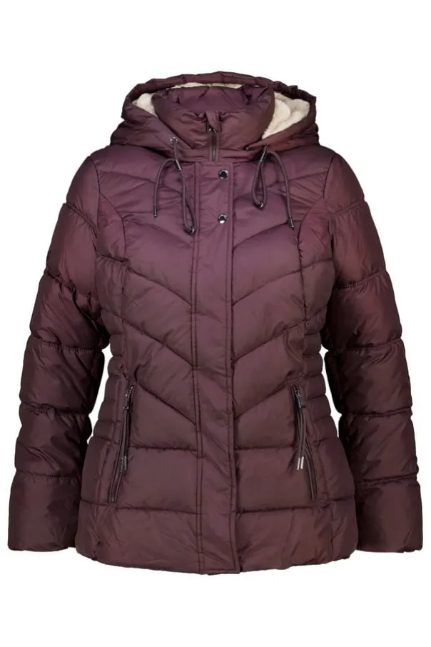 Veste matelassée avec capuche