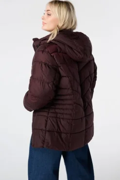 Veste matelassée avec capuche