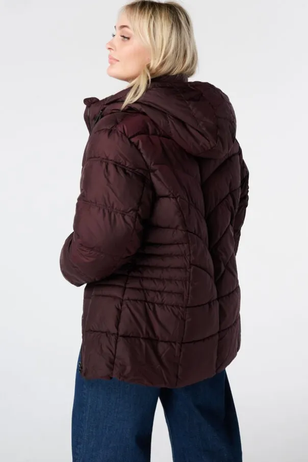 Veste matelassée avec capuche