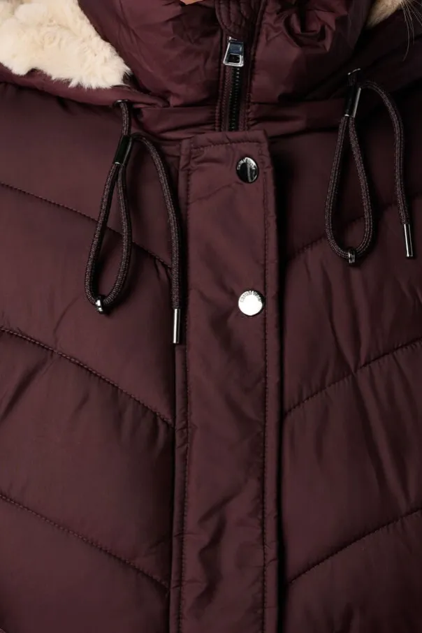 Veste matelassée avec capuche