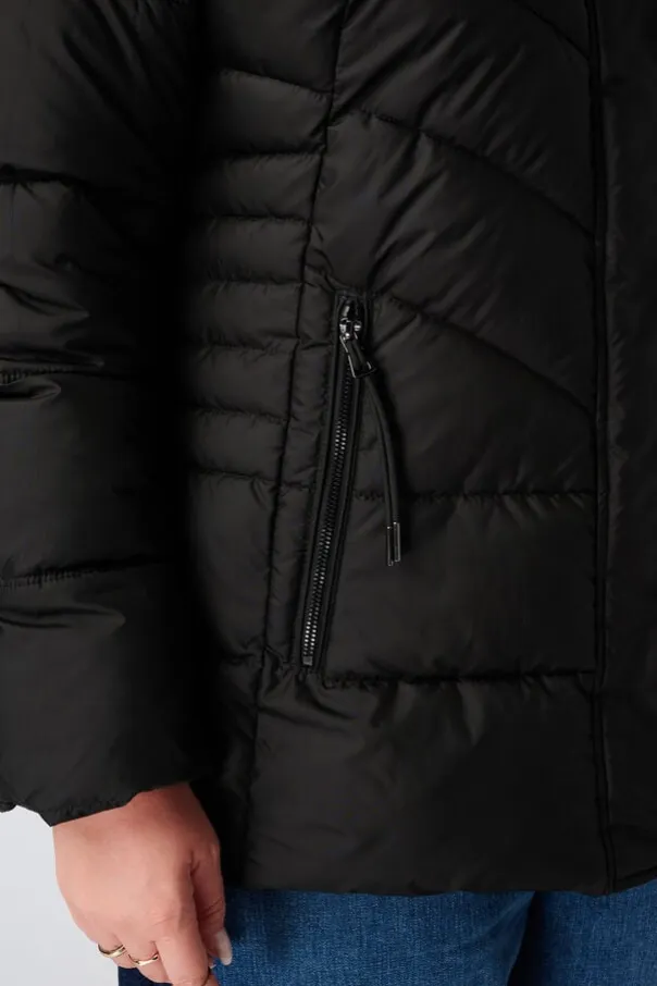 Veste matelassée avec capuche