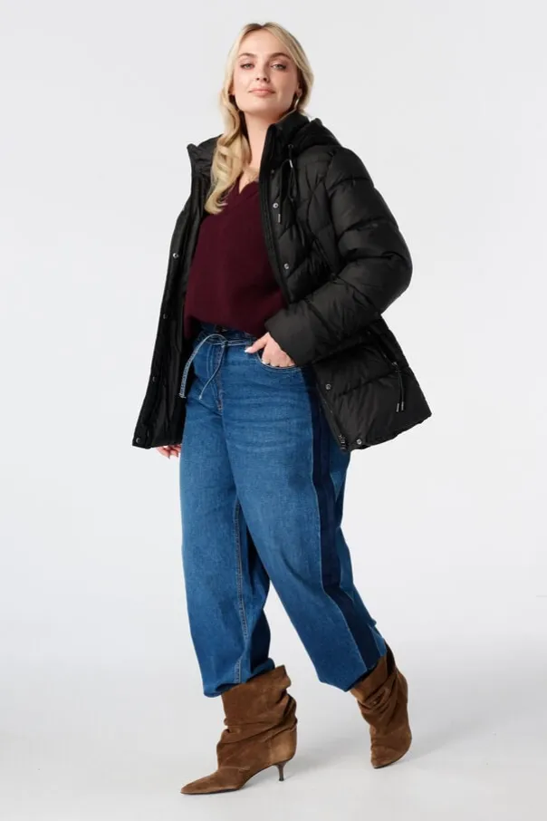 Veste matelassée avec capuche