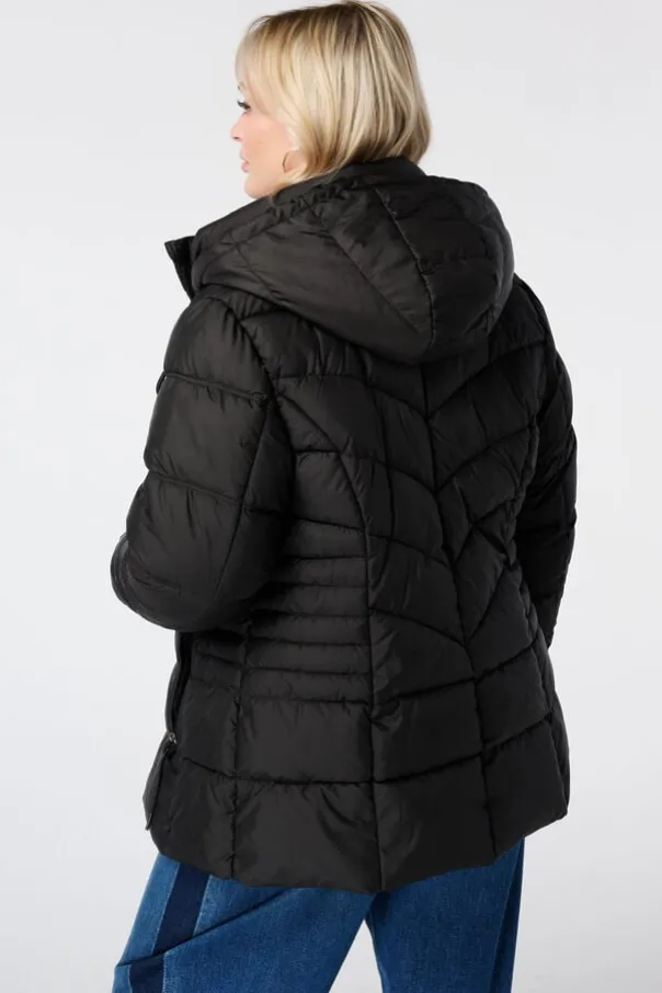 Veste matelassée avec capuche
