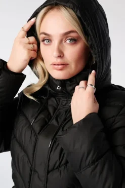 Veste matelassée avec capuche