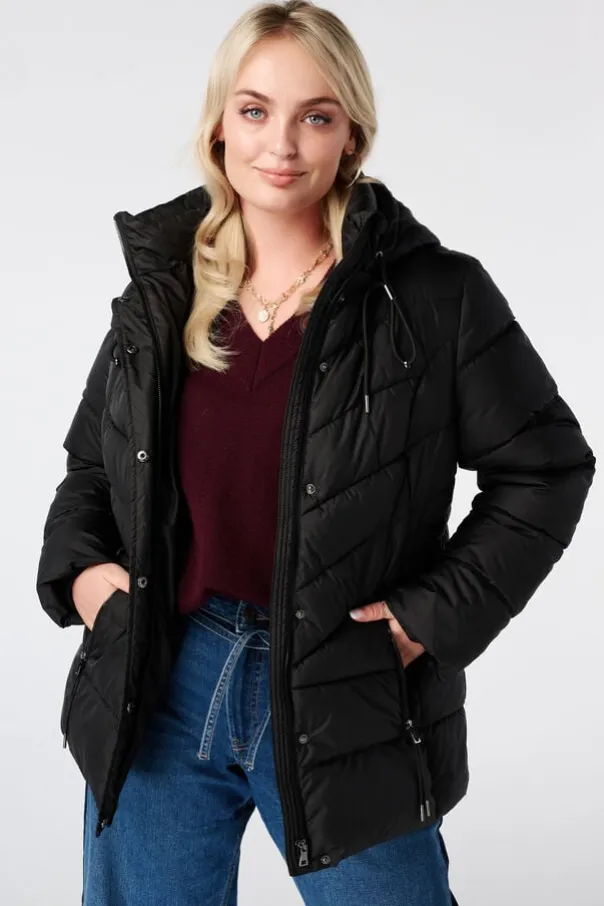 Veste matelassée avec capuche
