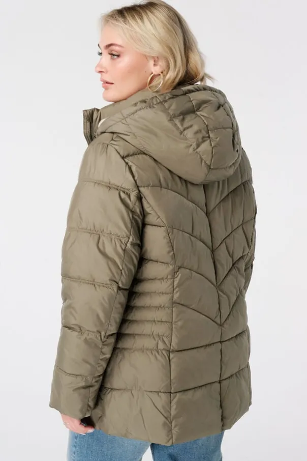 Veste matelassée avec capuche