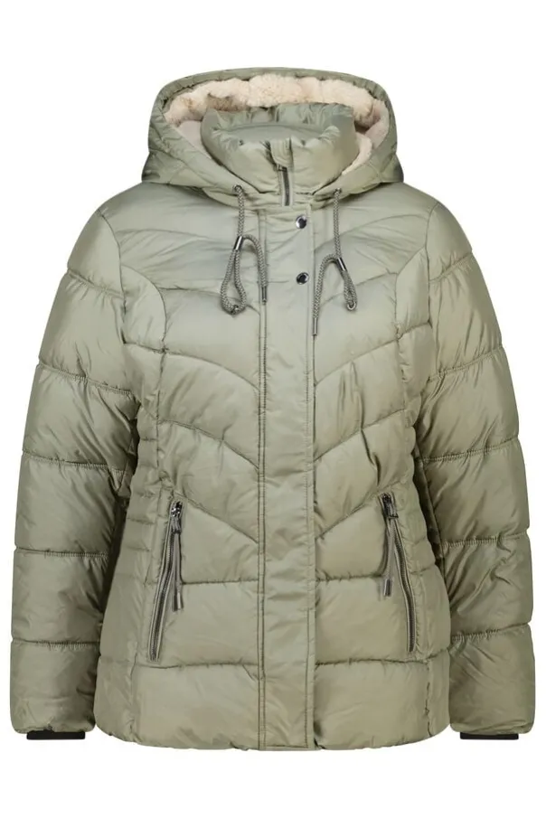 Veste matelassée avec capuche