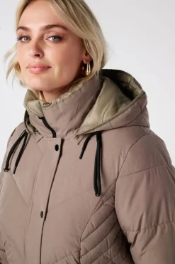Veste matelassée avec capuche