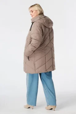Veste matelassée avec capuche