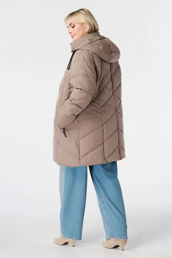 Veste matelassée avec capuche