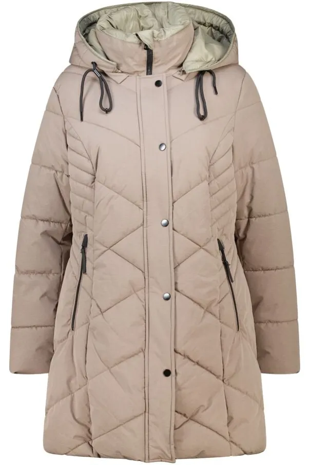 Veste matelassée avec capuche
