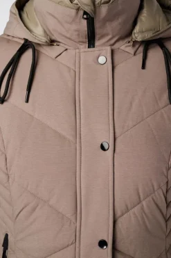 Veste matelassée avec capuche