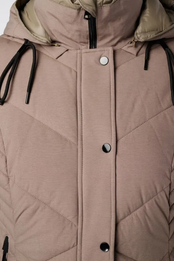 Veste matelassée avec capuche