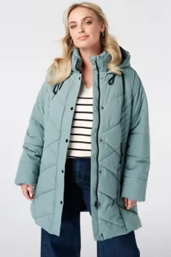 Veste matelassée avec capuche