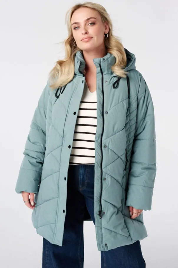 Veste matelassée avec capuche