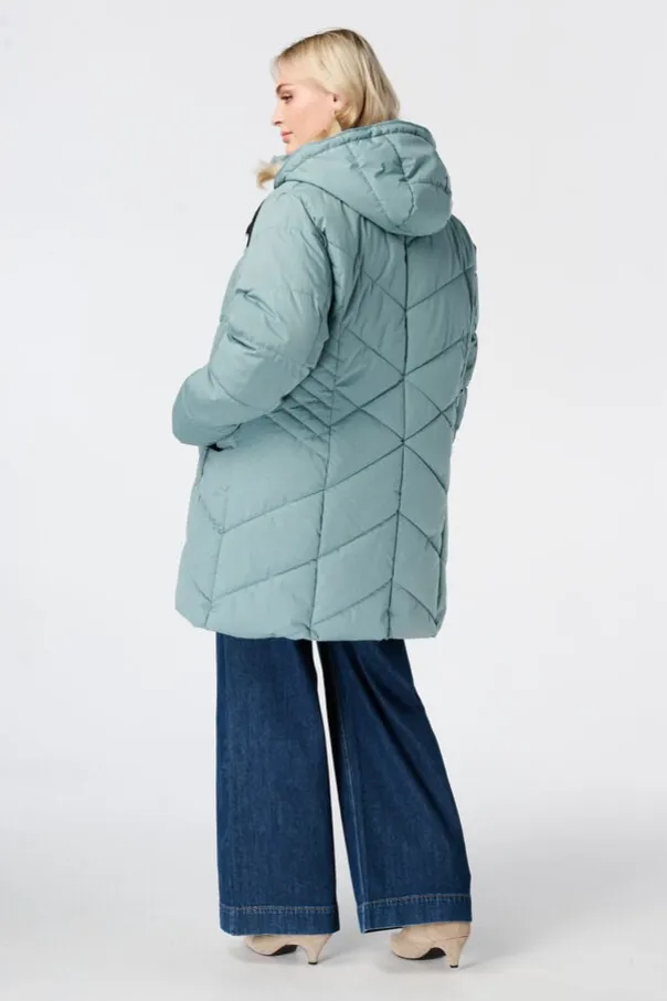 Veste matelassée avec capuche