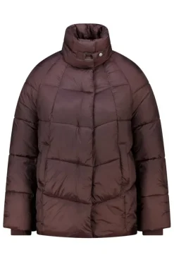 Veste matelassée à col montant