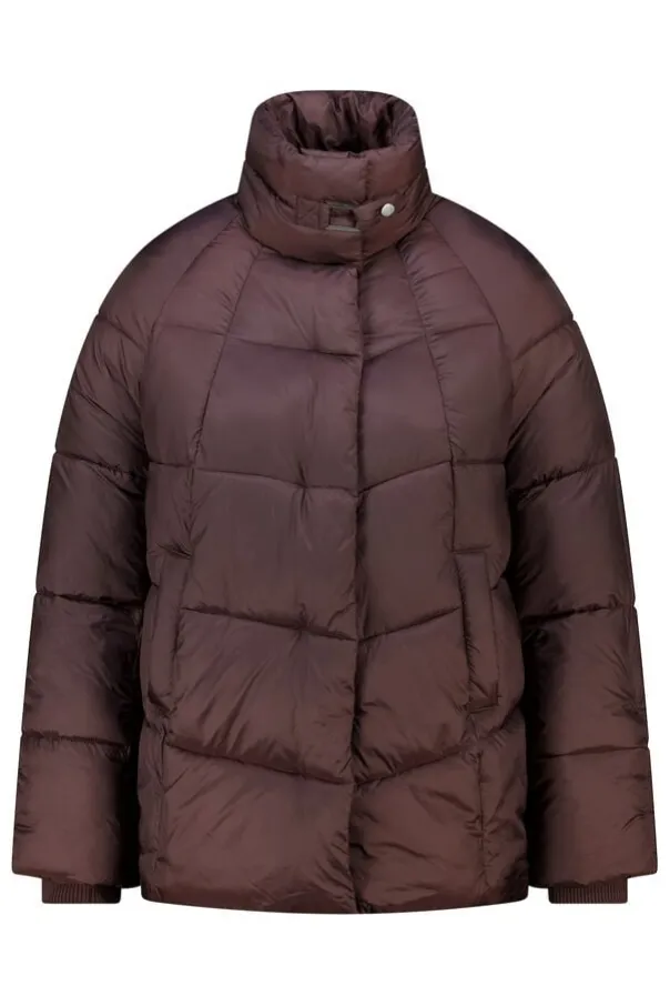 Veste matelassée à col montant
