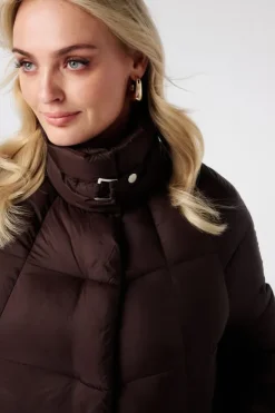 Veste matelassée à col montant