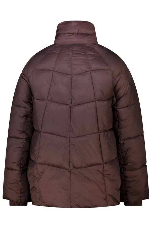 Veste matelassée à col montant